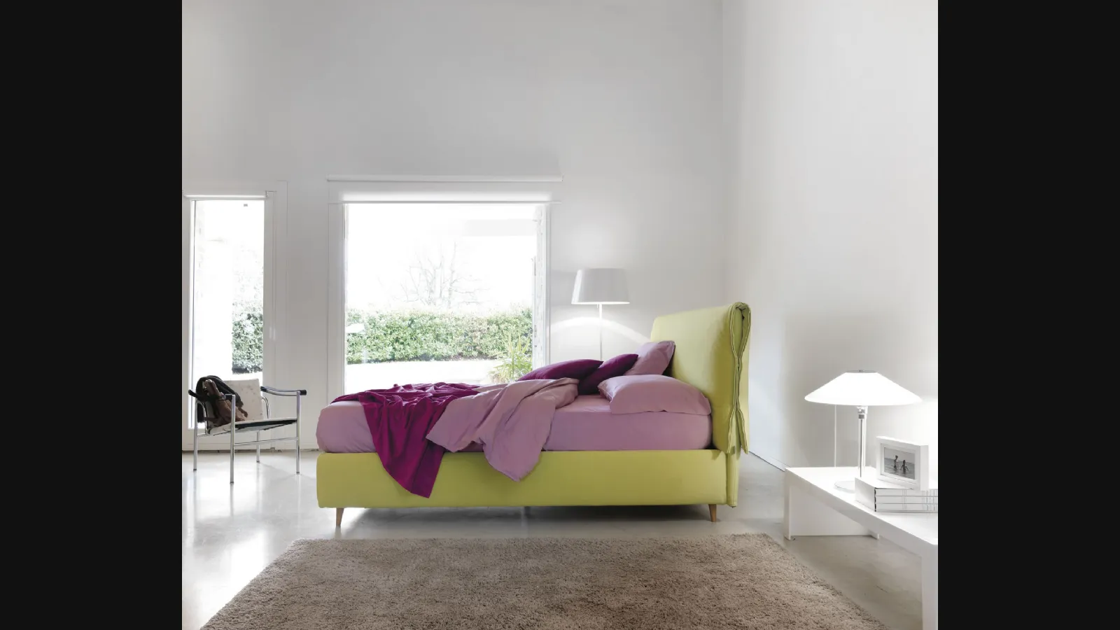 Letto con contenitore Seven di Noctis