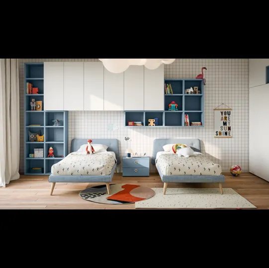 Letto singolo Cleo di Nidi