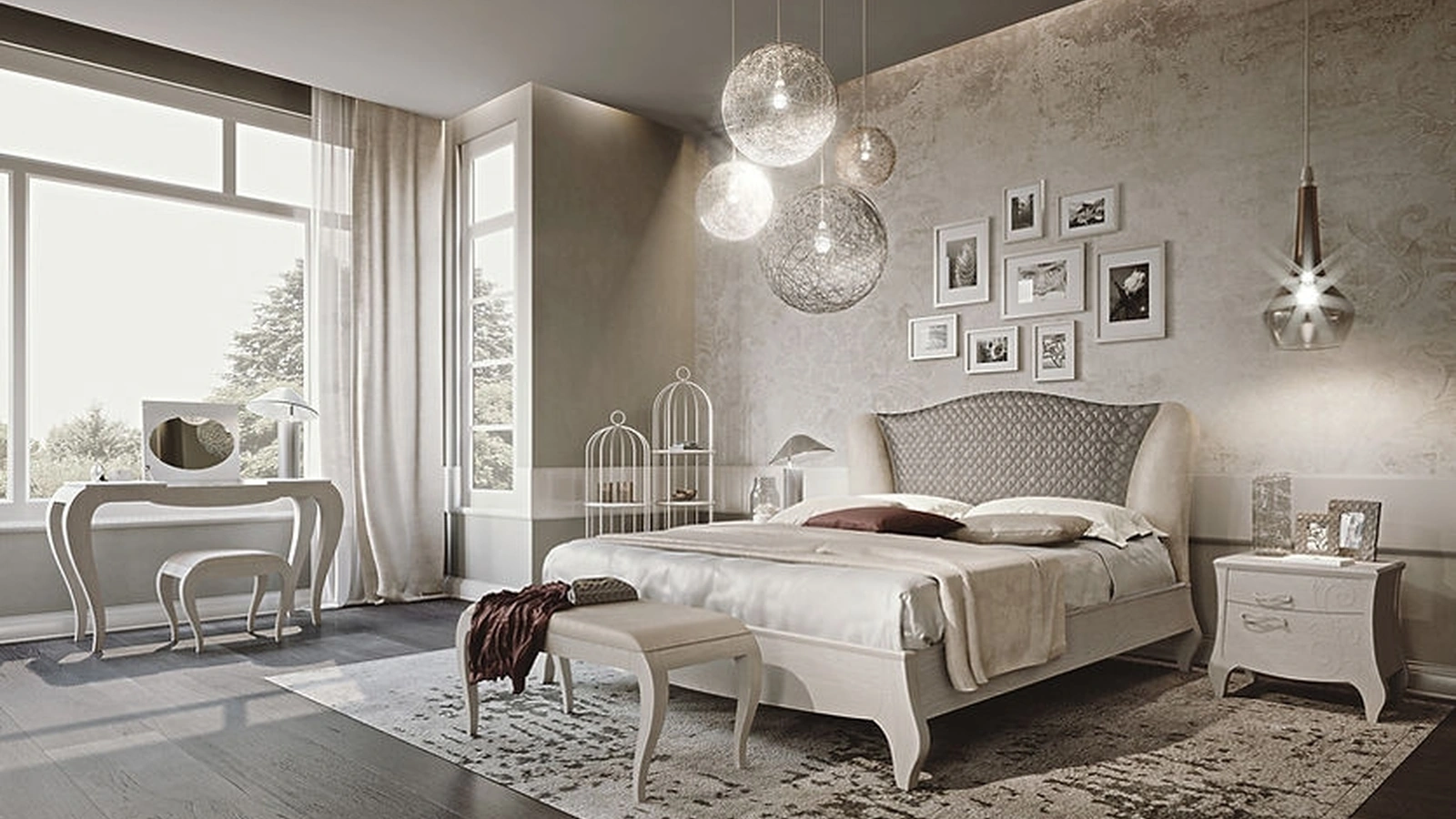 Letto Trésor Imbottito di Fasolin