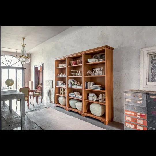 Libreria classica a muro in legno Gloria di Tonin Casa