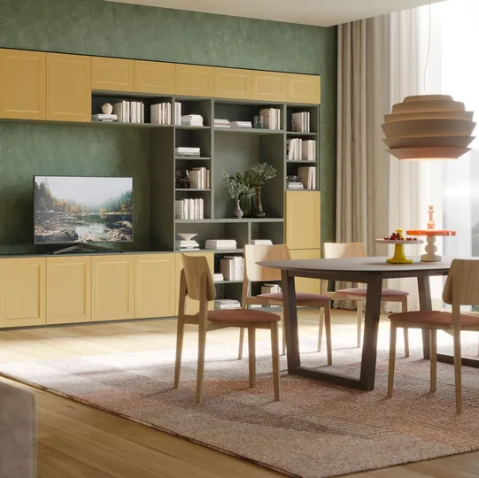 Libreria a muro LV707 di Giessegi