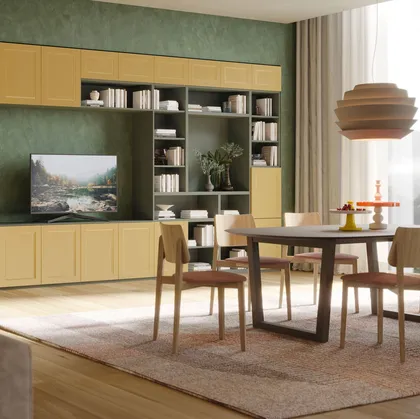 Libreria a muro LV707 di Giessegi