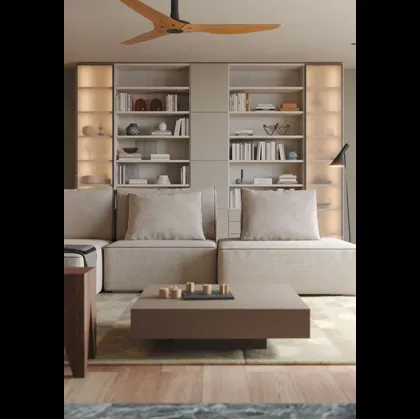 Libreria a muro LV717 di Giessegi