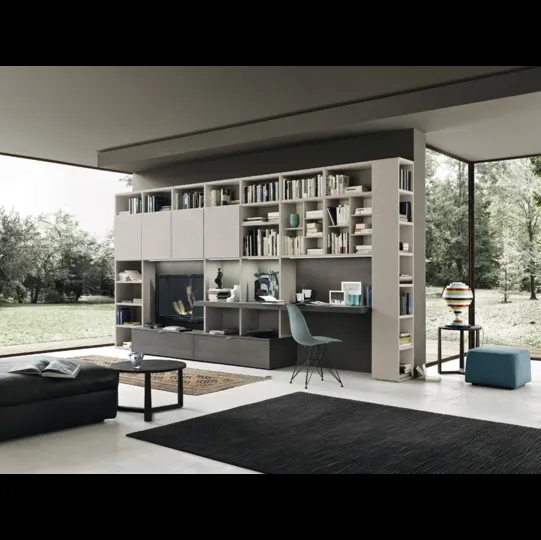 Libreria Modo Comp M6C96 di Sangiacomo