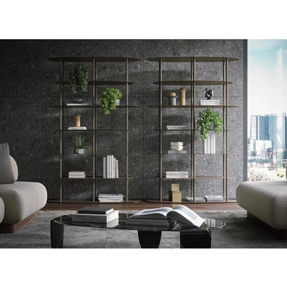 Libreria in lamiera di metallo Oasi XL Tonin Casa