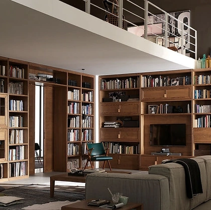 Libreria Tea Legno di Fasolin