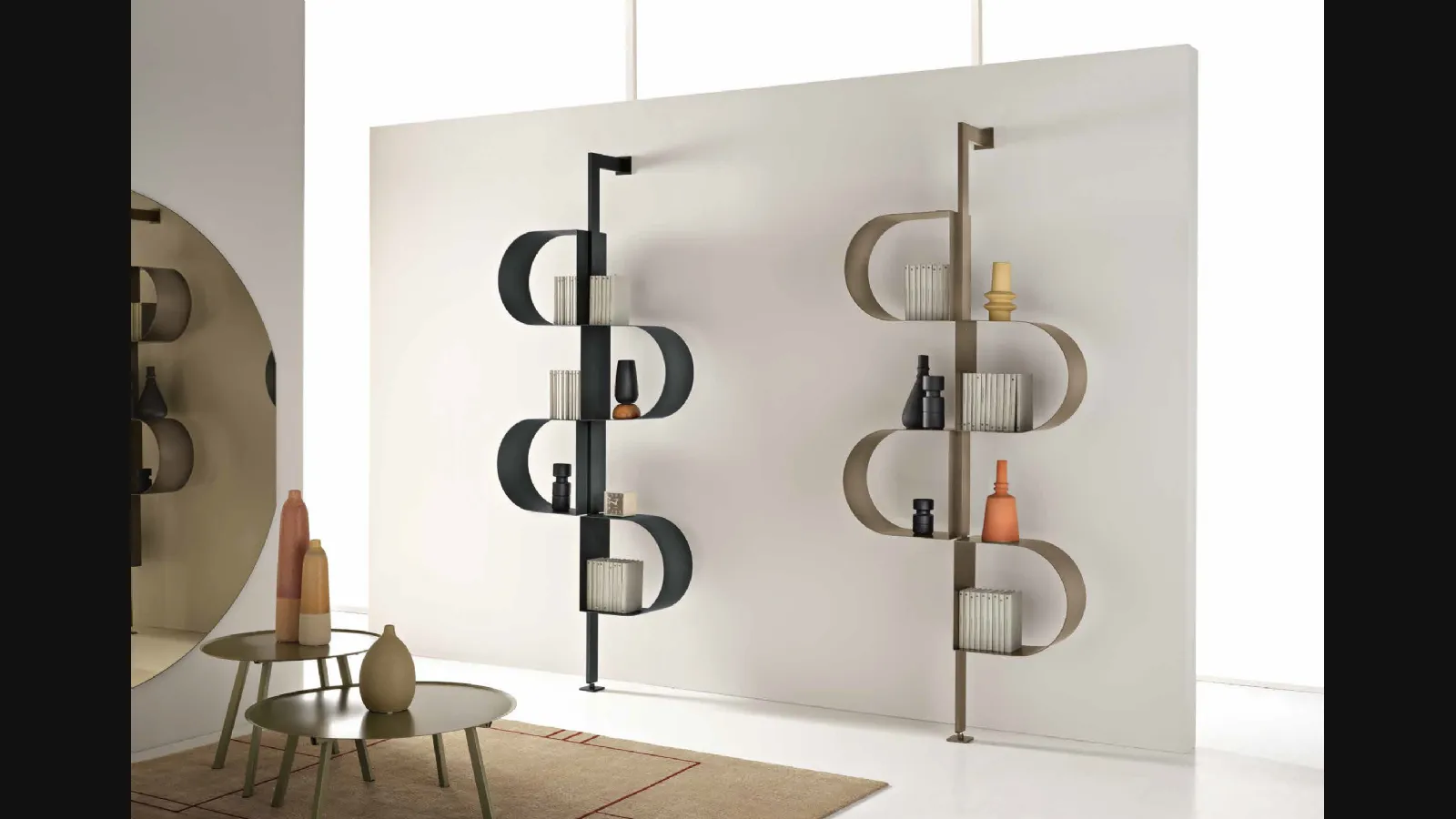 Libreria a muro Tiffany di Capodarte