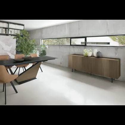 Madia Demetra 220 in laminato effetto legno di Target Point