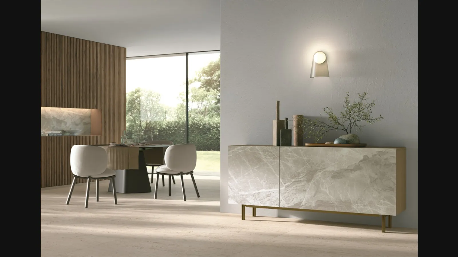 Madia Giunone New in gres effetto marmo di Target Point