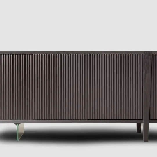 Madia Gossip con ante in legno di Fasolin