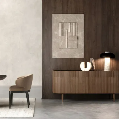 Madia Icon in noce cannettato di Fasolin