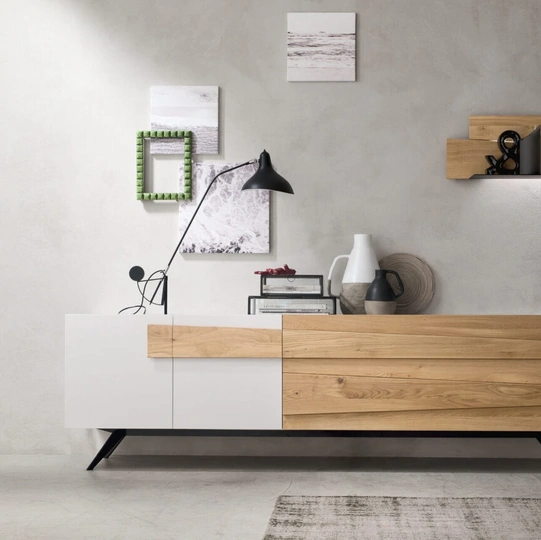 Madia Scuderia 01 in legno e laccato di Maronese