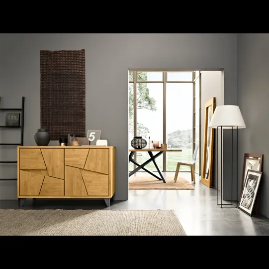 Madia Special Oak a due ante di FGF Mobili