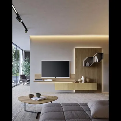 Parete Attrezzata Composizione Horizon 1006 di Mobilgam