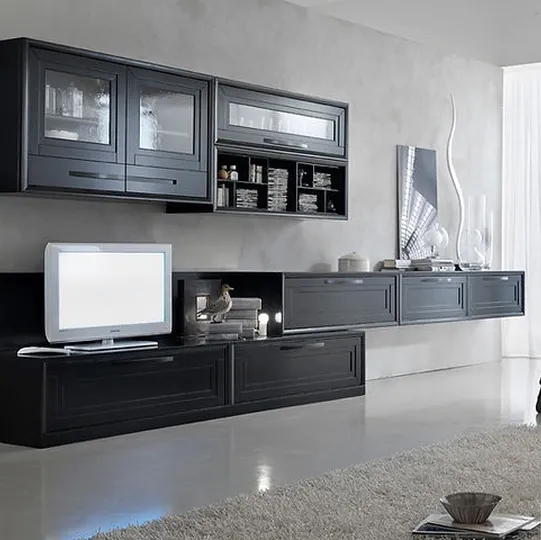 Parete Attrezzata sospesa Cristina di Fasolin