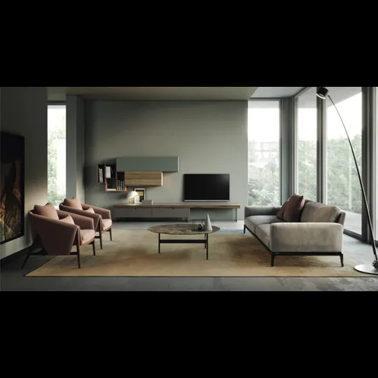 Parete Attrezzata Zero 16 L22 di Devina Nais