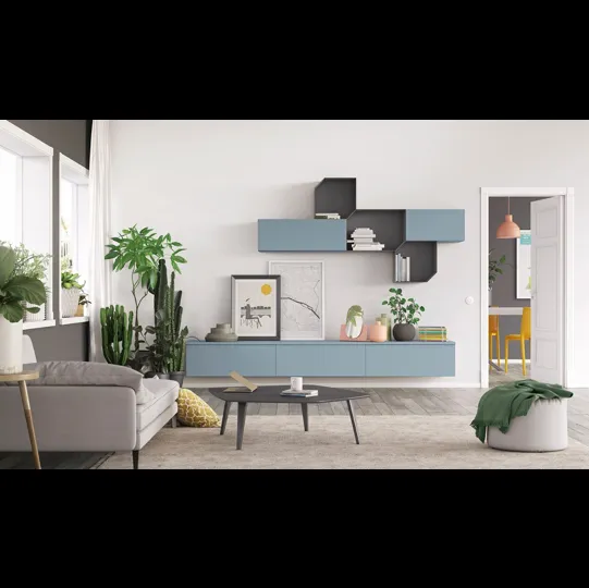 Parete Attrezzata Volo L012 di Colombini Casa