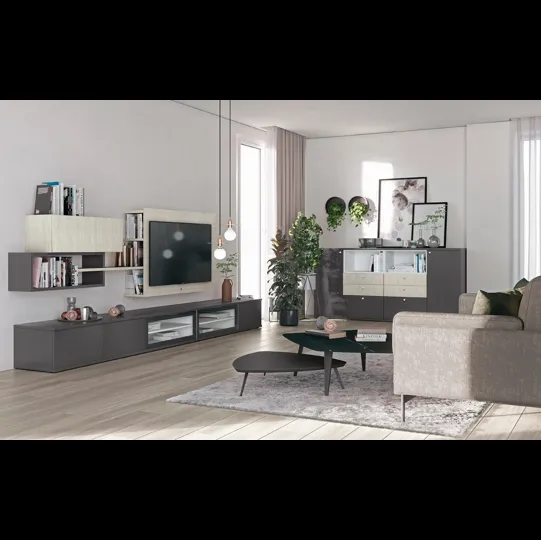 Parete Attrezzata Volo L017 di Colombini Casa