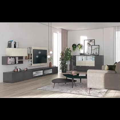 Parete Attrezzata Volo L017 di Colombini Casa