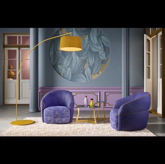 Poltroncina Suni in tessuto di Egoitaliano