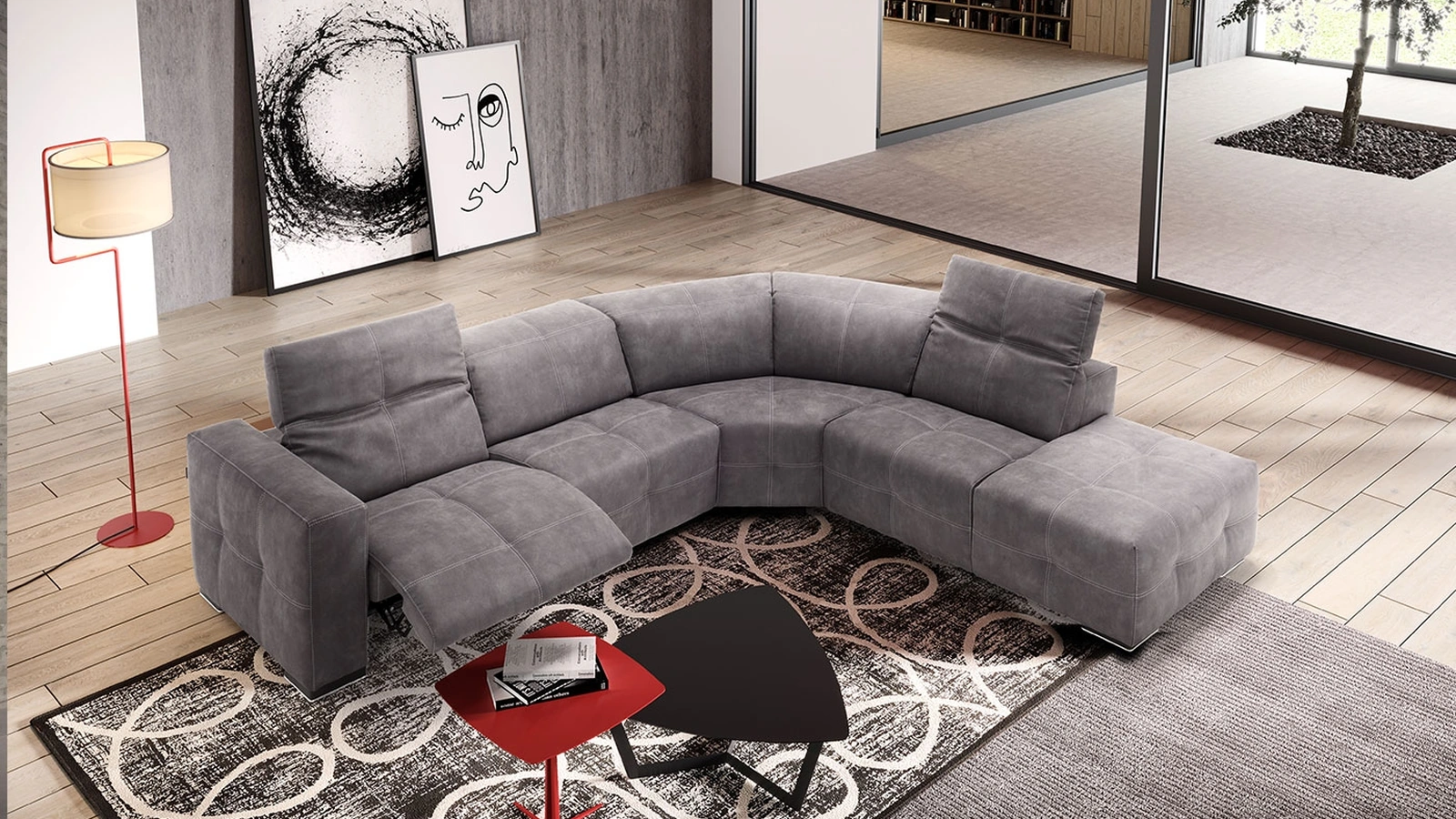 Divano angolare Sauvanne di Egoitaliano