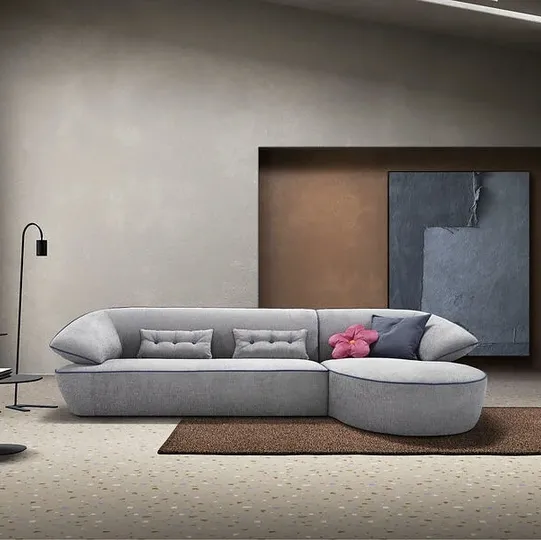 Divano con penisola Momo di Egoitaliano