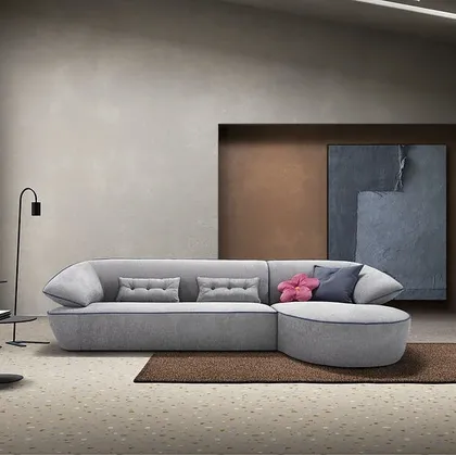 Divano con penisola Momo di Egoitaliano