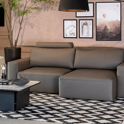 Divano lineare con sedute estraibili Moove di Tonin Casa