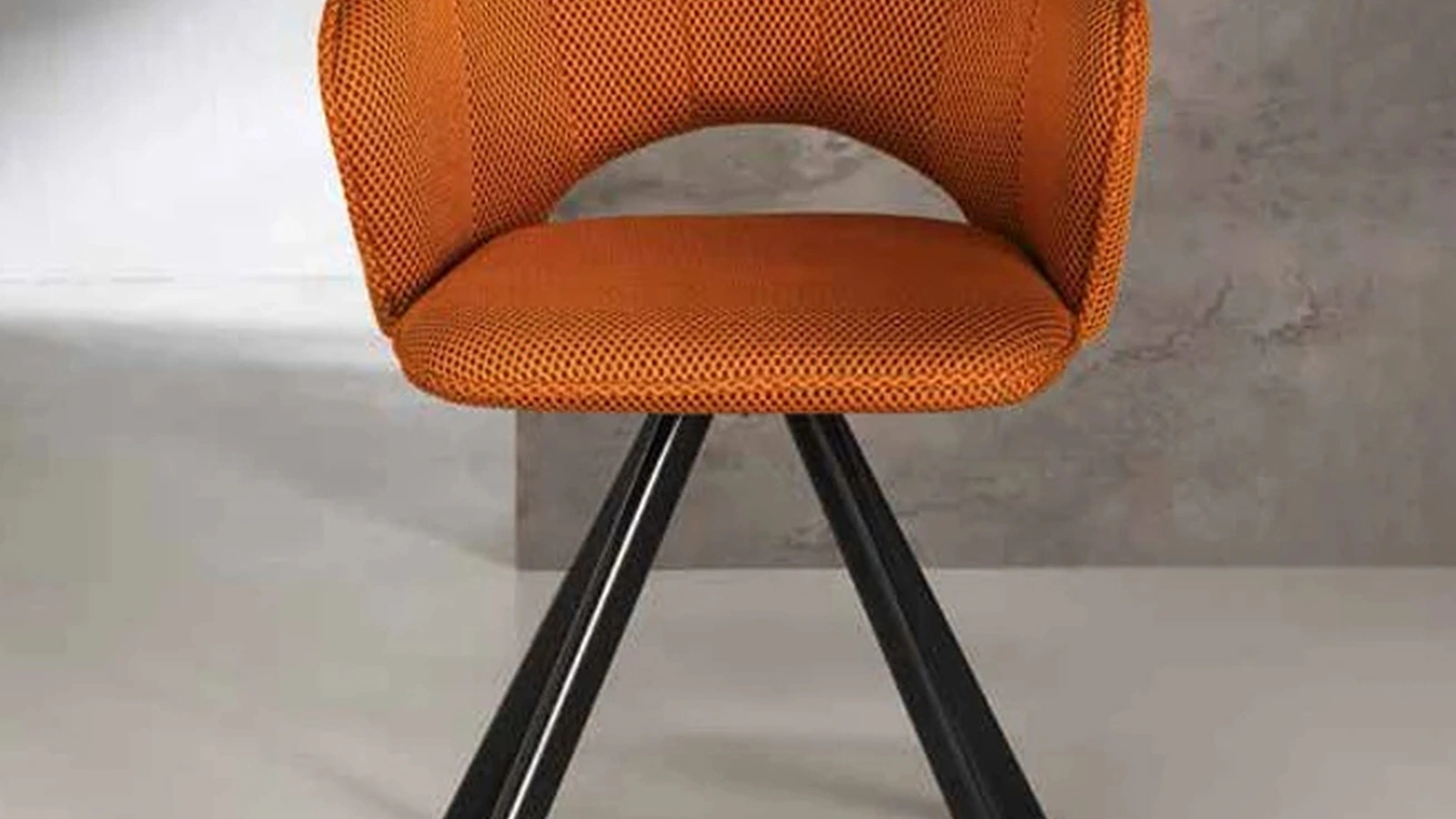 Sedia Gea in tessuto di Capodarte