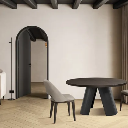 Tavolo rotondo in legno Arcos di FGF Mobili