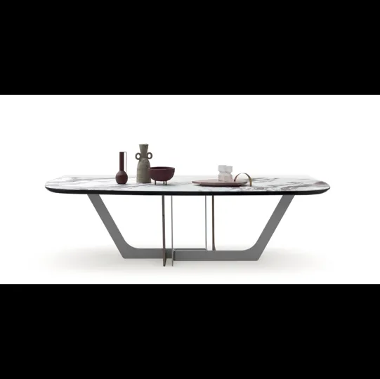 Tavolo Piano Cosmopolitan My Glass di Devina Nais