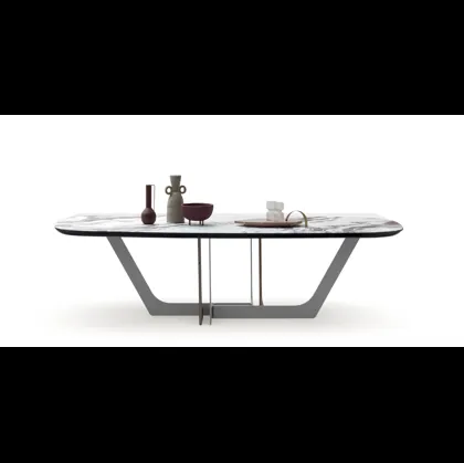 Tavolo Piano Cosmopolitan My Glass di Devina Nais