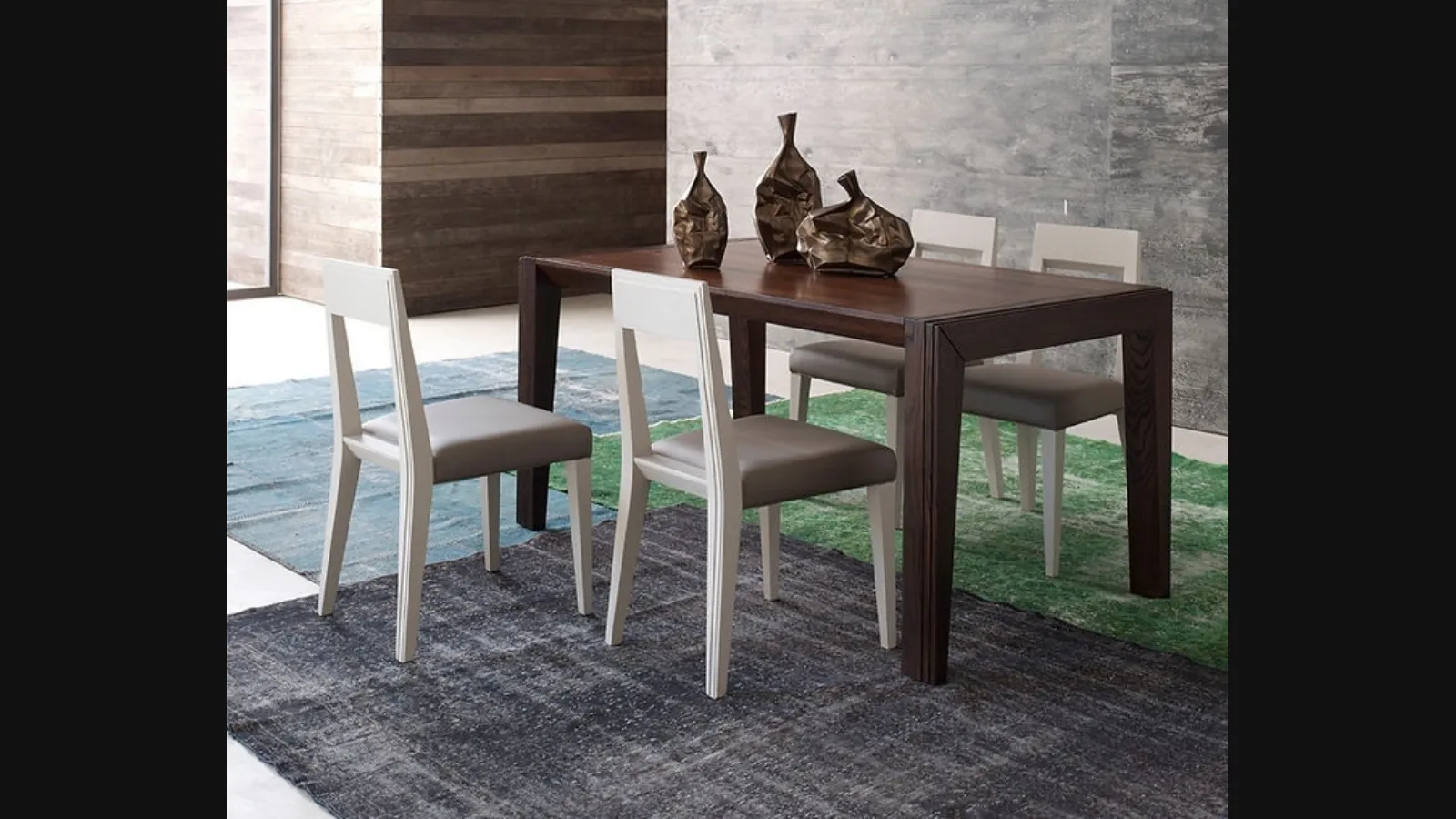 Tavolo allungabile in legno Tea di Fasolin