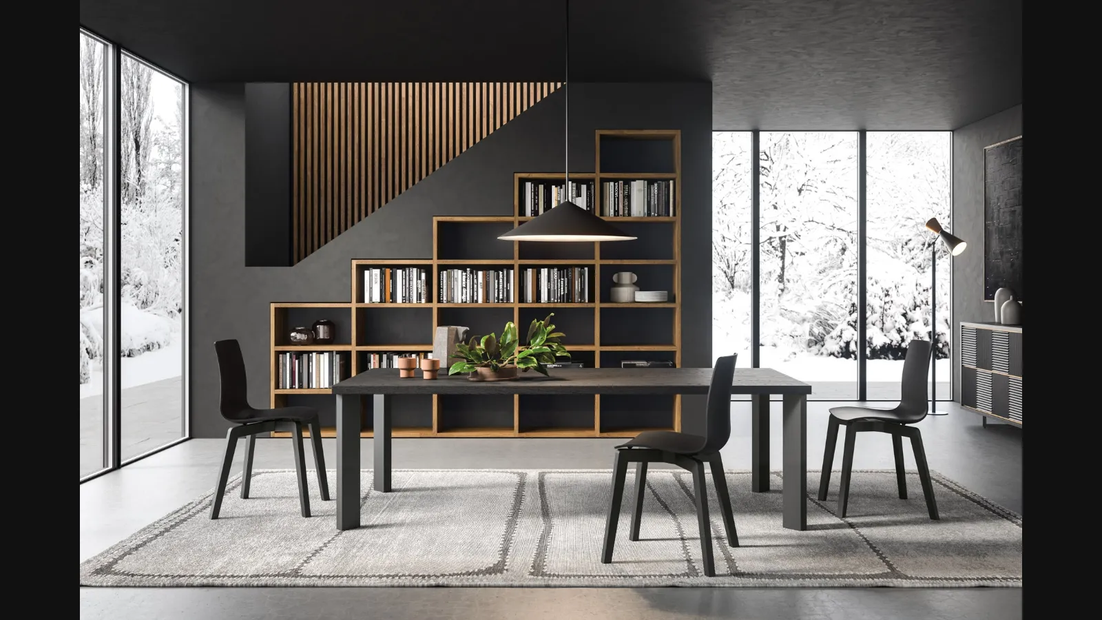 Tavolo Free in legno massello di FGF Mobili