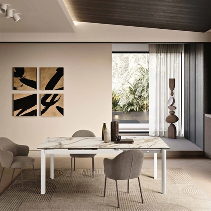 Tavolo Frost in gres porcellanato di Capodarte