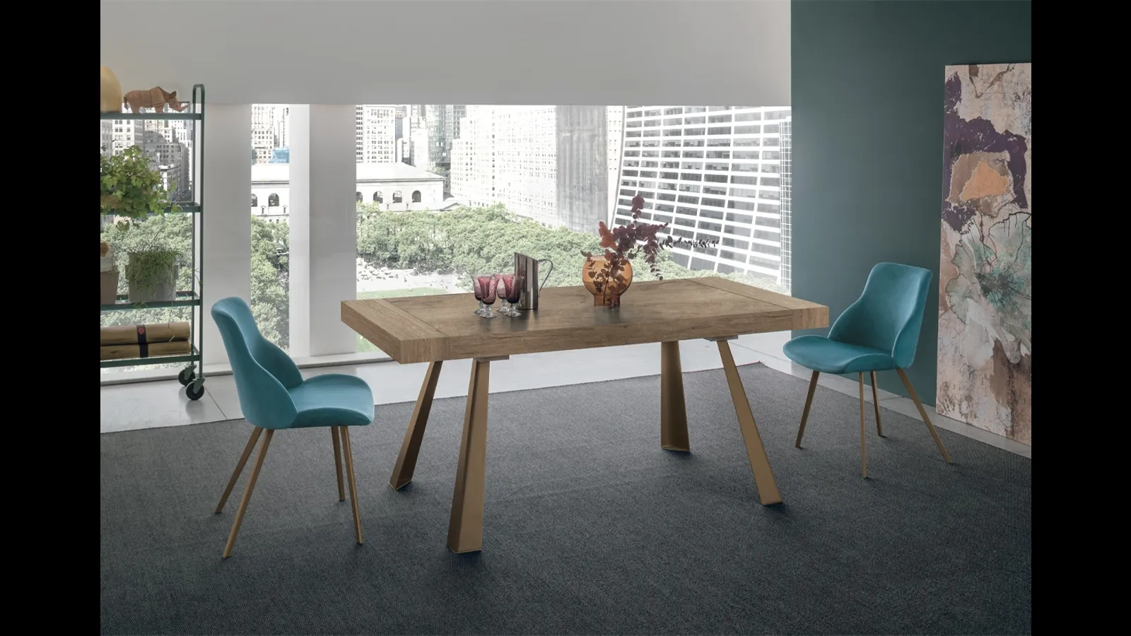 Tavolo allungabile Grecale di Target Point