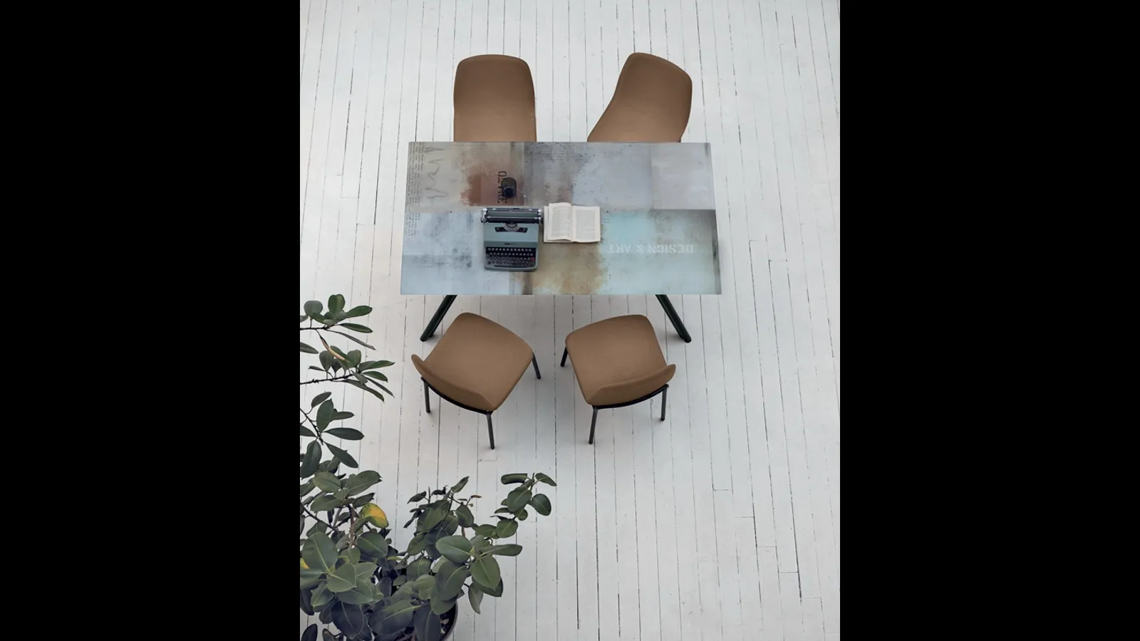 Tavolo allungabile Katana di Target Point