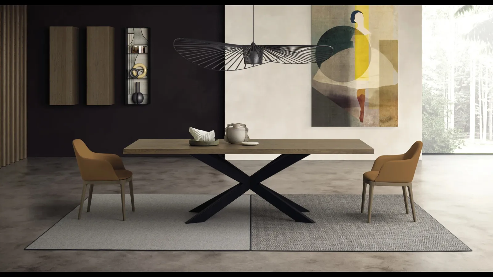 Tavolo Piano Dakota di Devina Nais