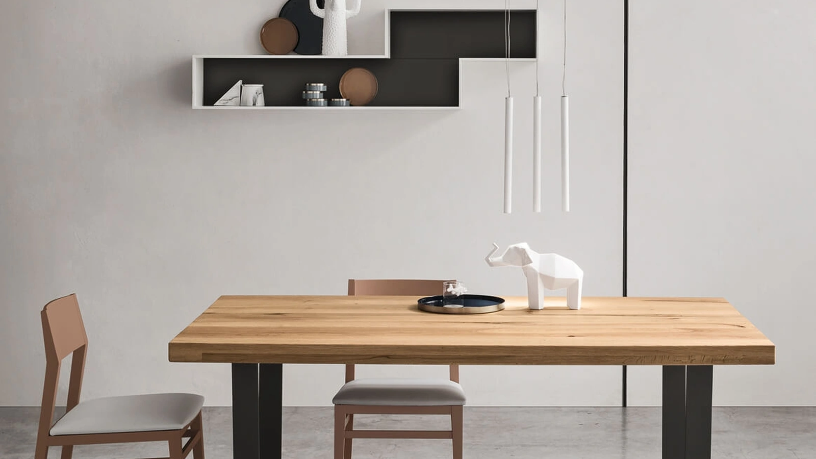 Tavolo Strong in legno massiccio di Maronese