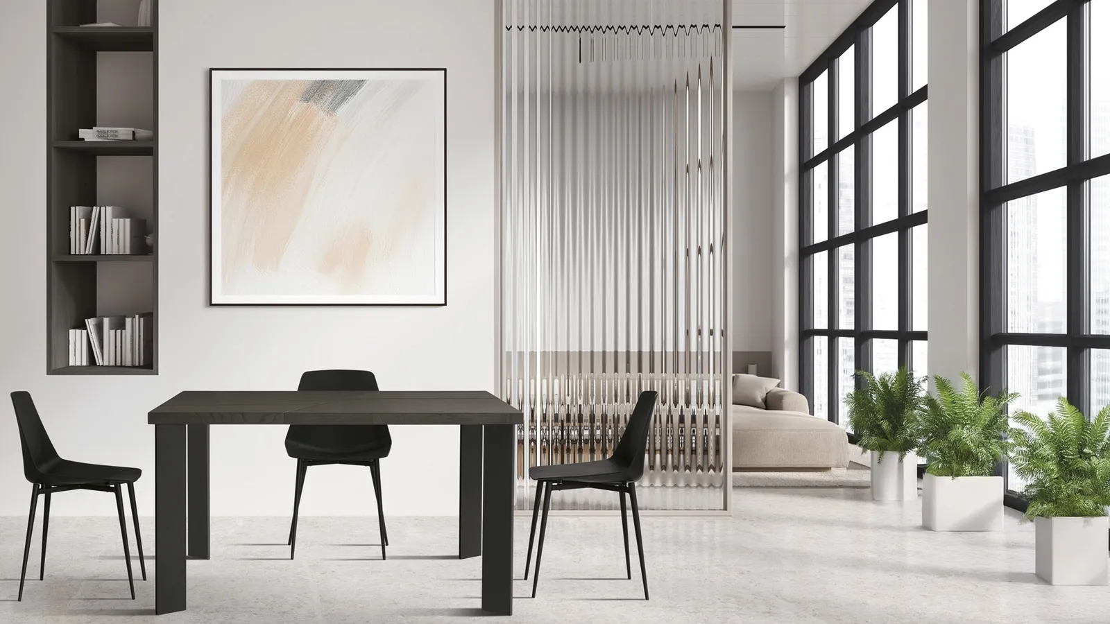 Tavolo allungabile Zenit di FGF Mobili