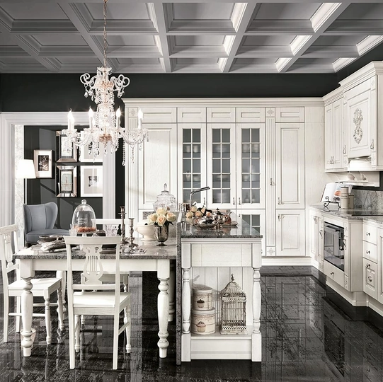 Cucina Classica con isola Opera 04 di Colombini Kitchen