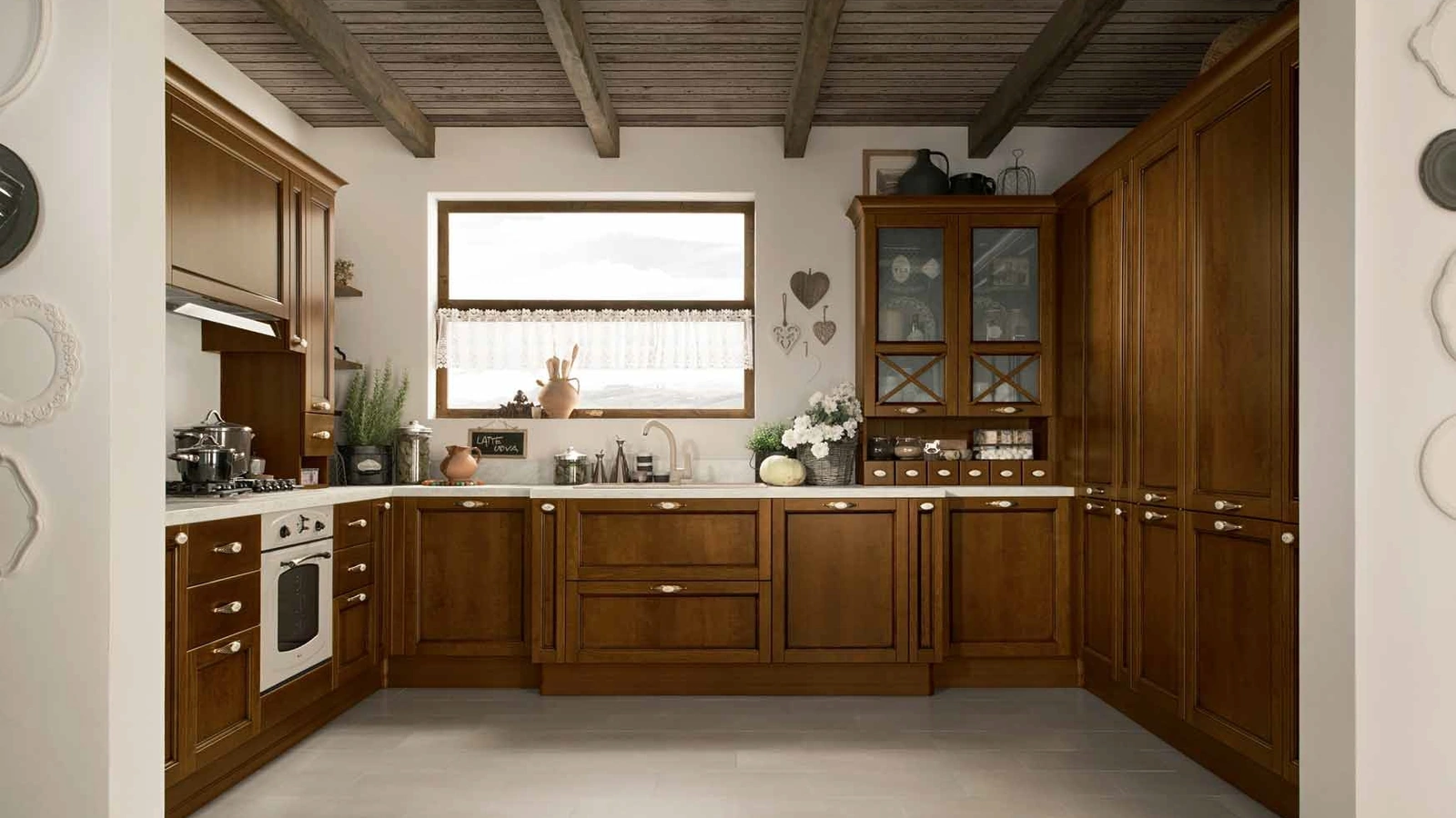 Cucina Classica angolare Sinfonia 01 di Colombini Kitchen