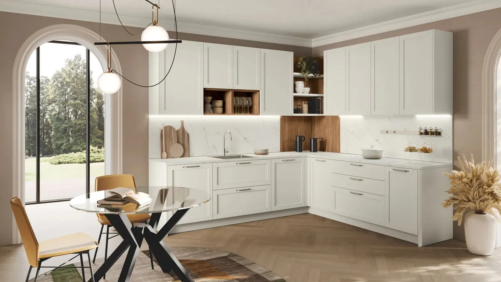 Cucina Classica angolare Art-Sveva di Stosa