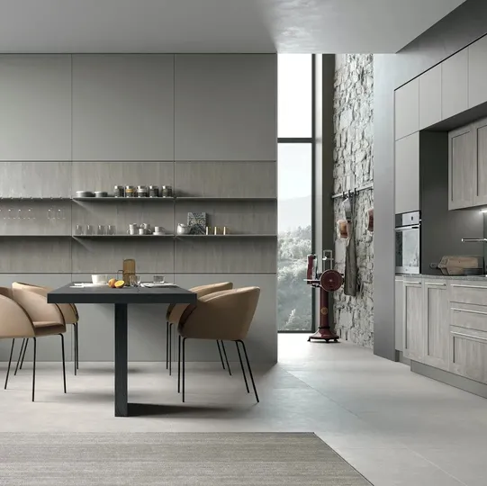 Cucina Moderna lineare City 07 di Stosa