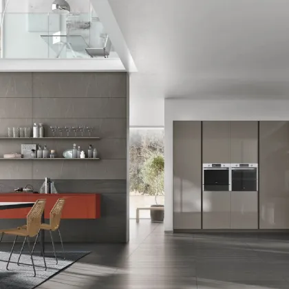 Cucina Moderna angolare Color Trend 03 di Stosa
