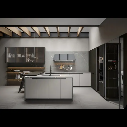 Cucina Moderna E04 Eclettica Polis 06 di Scandola