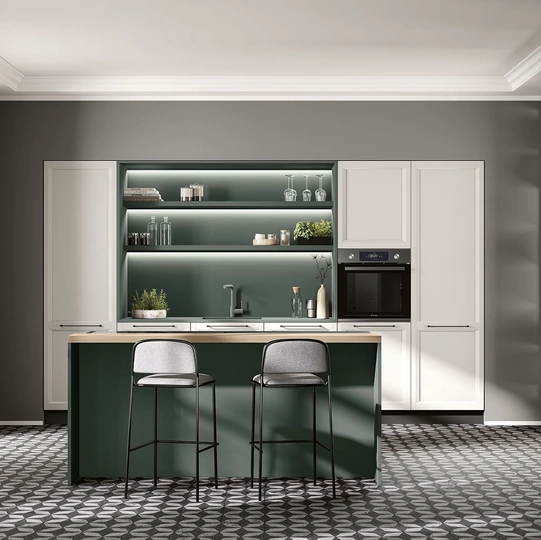 Cucina Moderna con isola Futura 16 di Colombini Casa Artec