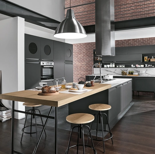 Cucina Moderna con isola Isla 01 di Colombini Kitchen