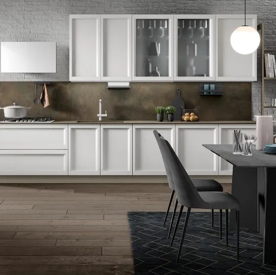 Cucina Moderna lineare Lea di Mobilturi