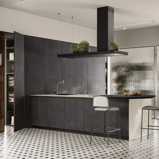 Cucina Moderna con penisola Linea 03 di Colombini Kitchen